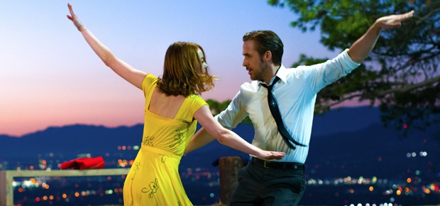 Emma Stone and Ryan Gosling. (AP)