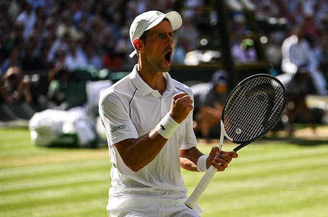 Serbian tennis star Novak Djokovic.
