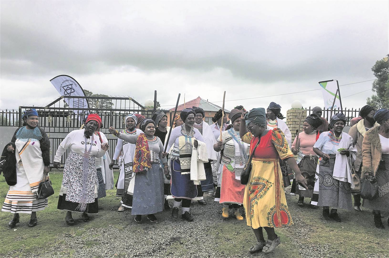 UWSC beneficiaries, led by Koliwe Nongauza are leading the fight against gender-based violence.Photo:SUPPLIED
