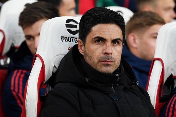 Mikel Arteta has revealed he would "kill his players" if they are intimidated about going up against Manchester City on Wednesday night.