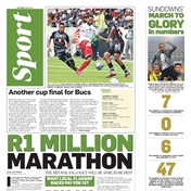 What:s in City Press Sport: R1million Marathon | Stellies is a force in cup contests