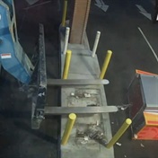 WATCH | Epic fail as clueless Californian criminals try to steal ATM with forklift