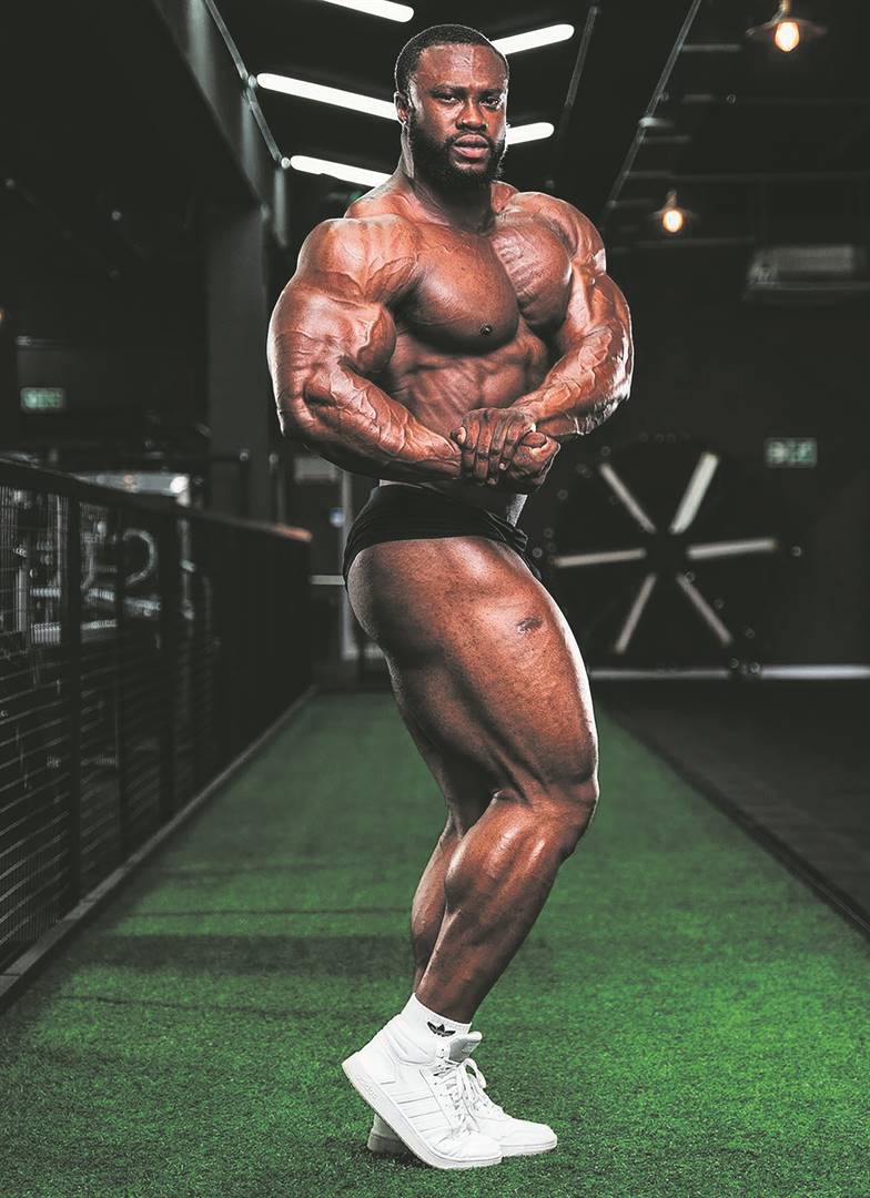 Bodybuilder Sibusiso Kotelo.       Photo from     Instagram