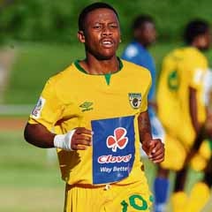 Baroka FC’s talisman, Thabiso Kutumela, knows the way to goal 
Picture: Ryan Wilkisky/BackpagePix