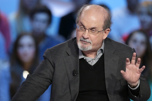 British author Salman Rushdie pictured in 2012.