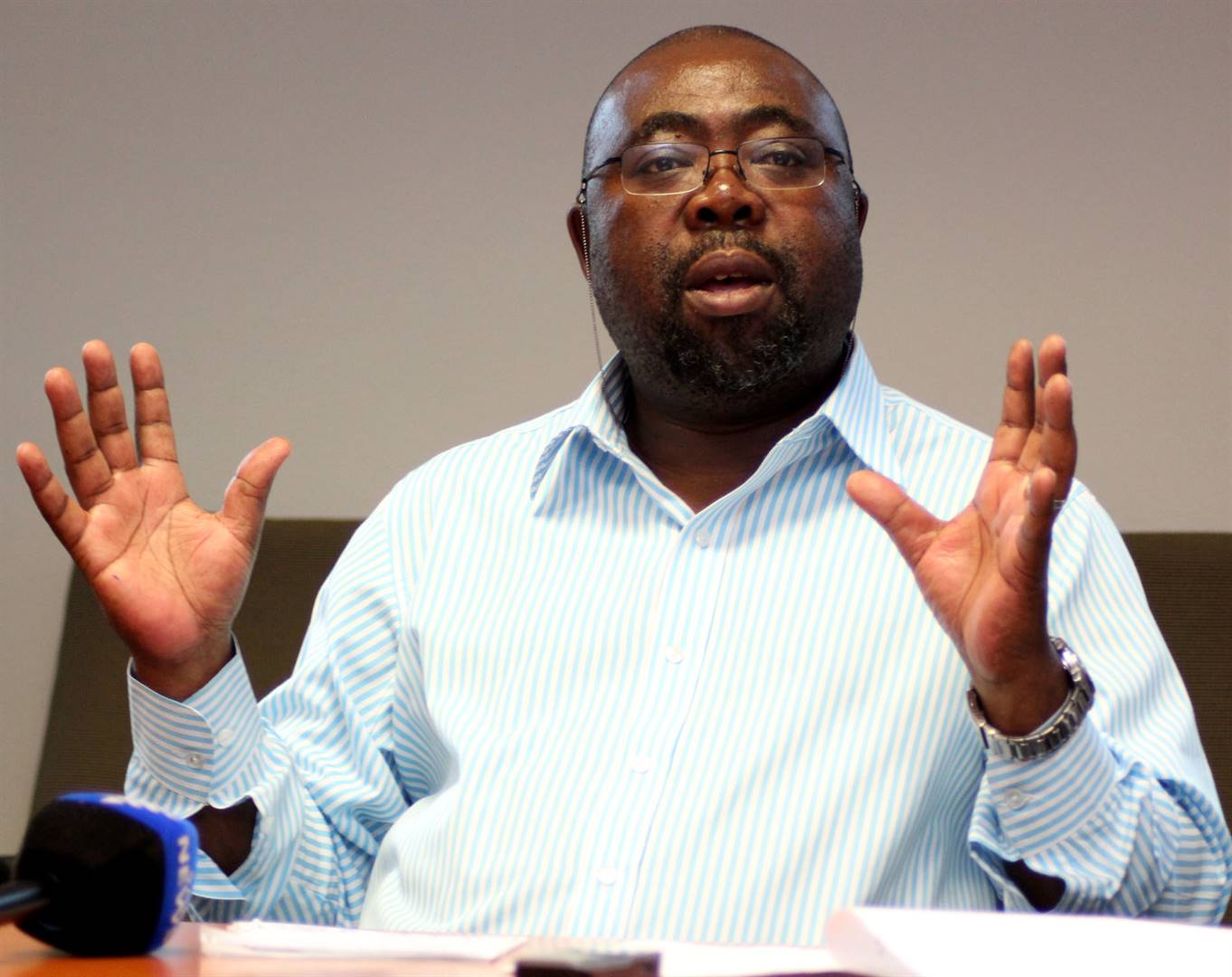 Minister of Employment and Labour Thulas Nxesi.  