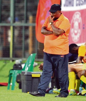 Jomo Cosmos owner-coach Jomo Sono 
PHOTO: Samuel Shivambu /BackpagePix 