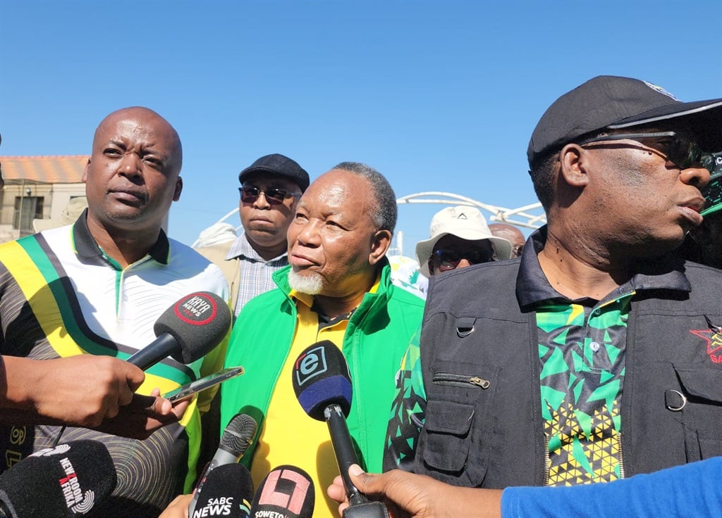 Former deputy president Kgalema Motlanthe joins the likes of former president Thabo Mbeki and other former senior leaders of the ANC campaigning ahead of the elections. (Amanda Khoza/News24)