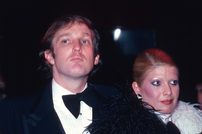 Ivana was married to former US president Donald Tr