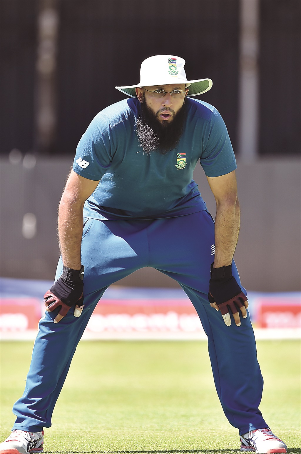 Hashim Amla during a training session this week ahead of the first one-day international against England in Bloemfontein. Picture: Johan Pretorius/Gallo Images 