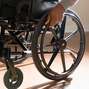 Wheel chair bound