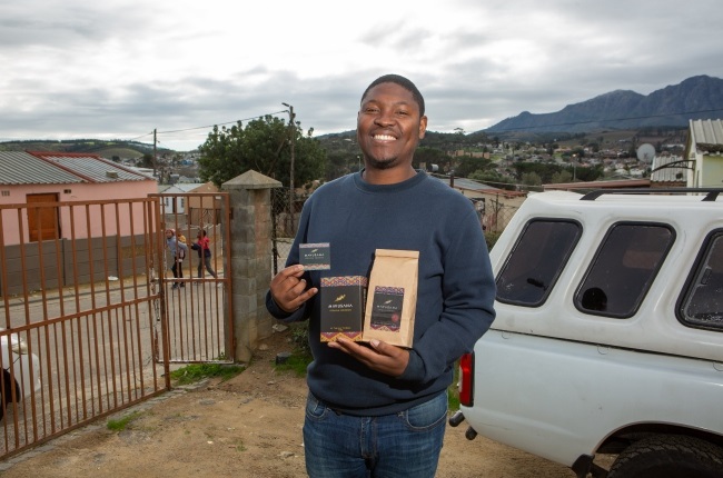 Vusumzi Mokokena is the proud owner of Mavusana Premium Rooibos Tea. (Photo: YOU/Misha Jordan)