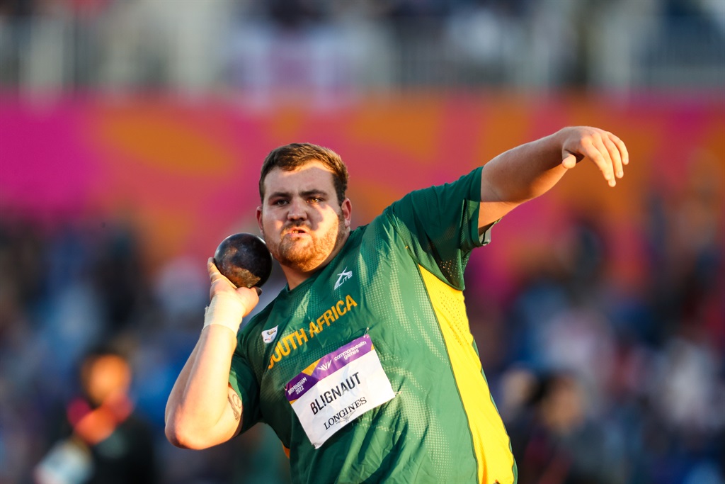 Shot putter Kyle Blignaut might have a magical distance up his sleeve. 