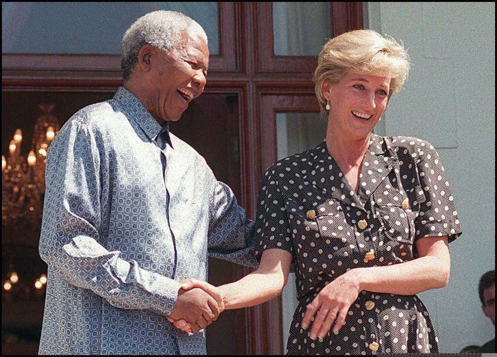 Former President of South Africa, Nelson Mandela m