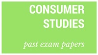 Old matric papers Consumer Studies