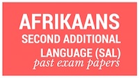 Old matric papers Afrikaans