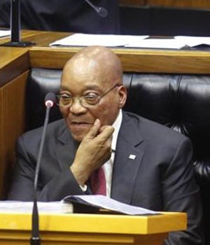 President Jacob Zuma. Picture: Schalk van Zuydam/AP