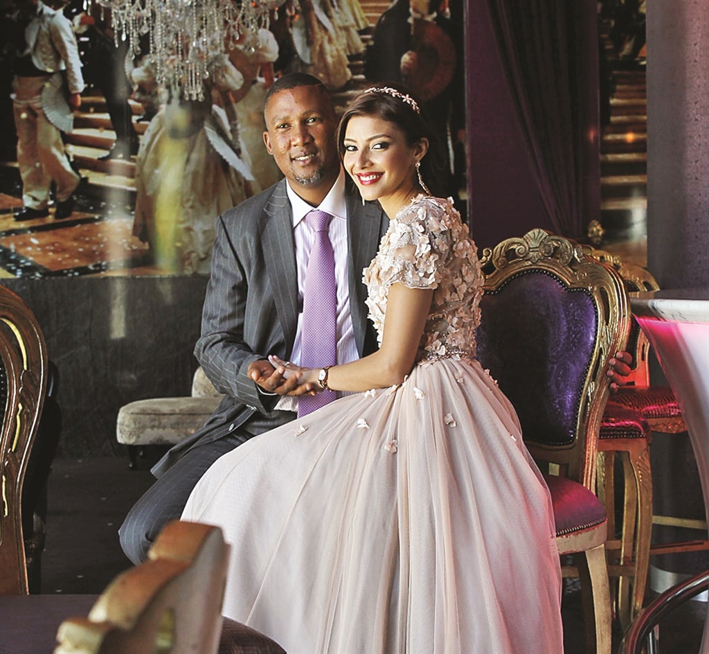 Mandla Mandela and his bride, Rabia, had an Islamic wedding Picture: Benny Gool/ORYX 