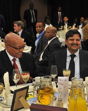 The Guptas are Zuma’s family friends and business partners of his son Duduzane. (GCIS)