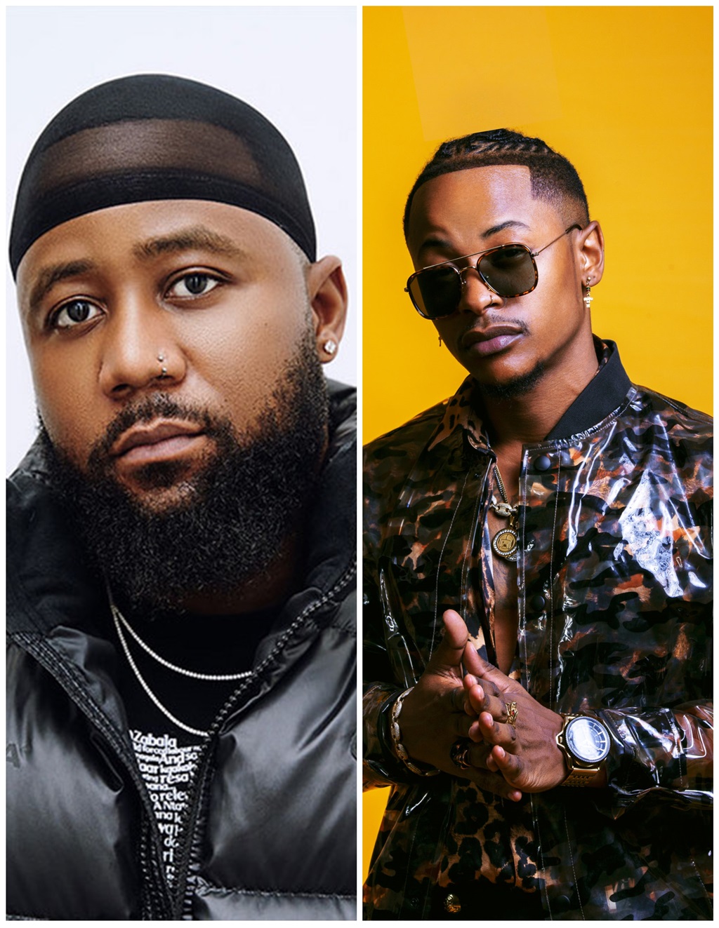 Cassper Nyovest and Priddy Ugly are ready to get into the ring. 