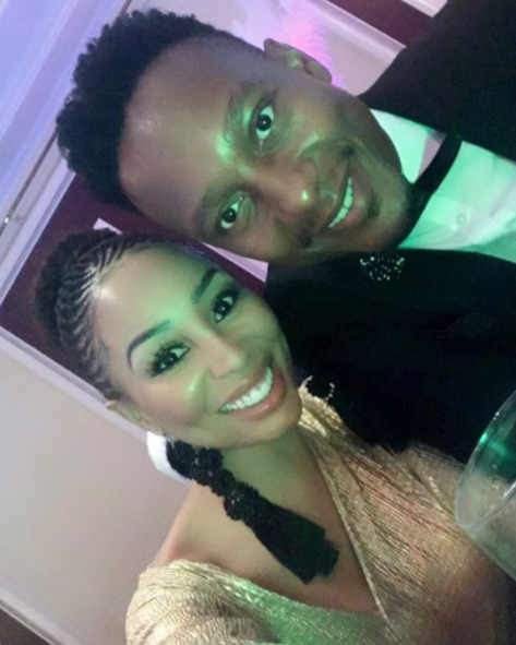 Khanyi Mbau and Tebogo Lerole. Photo: Instagram