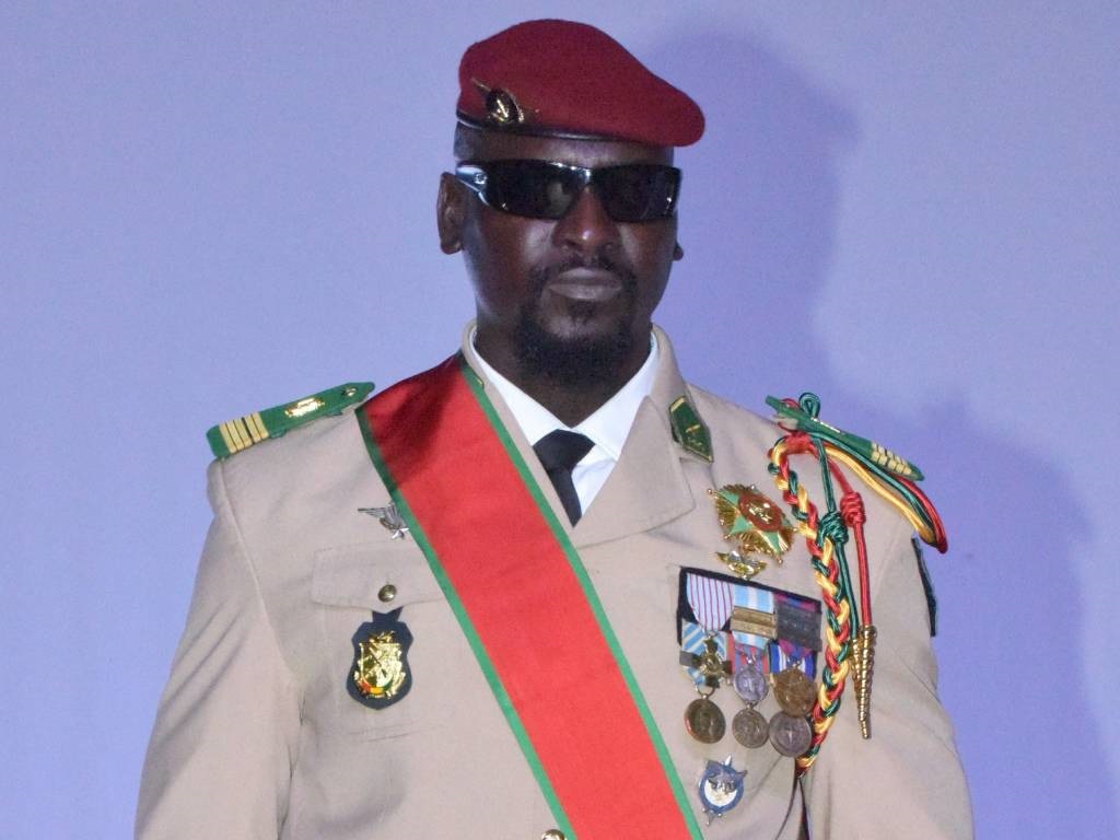 Guinea junta leader Colonel Mamady Doumbouya, stan