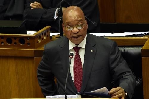 President Jacob Zuma. Photo by Reuters