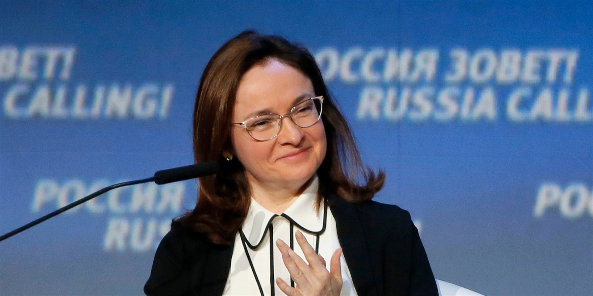 Russia's Central Bank Governor Elvira Nabiullina. REUTERS/Maxim Shemetov
