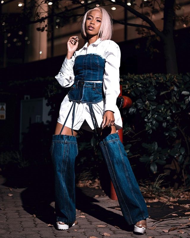 Anele Zondo On Her Denim Range Collaboration With The Fix It s Quite Anele Zondo On Her Denim Range Collaboration With The Fix It s Quite