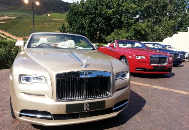 <B> THE ULTIMATE CABRIOLET? </B> The Rolls-Royce Dawn is Egmont Sippel's top 10 cars for 2016. <I>Image: Wheels24 / Sergio Davids</I>