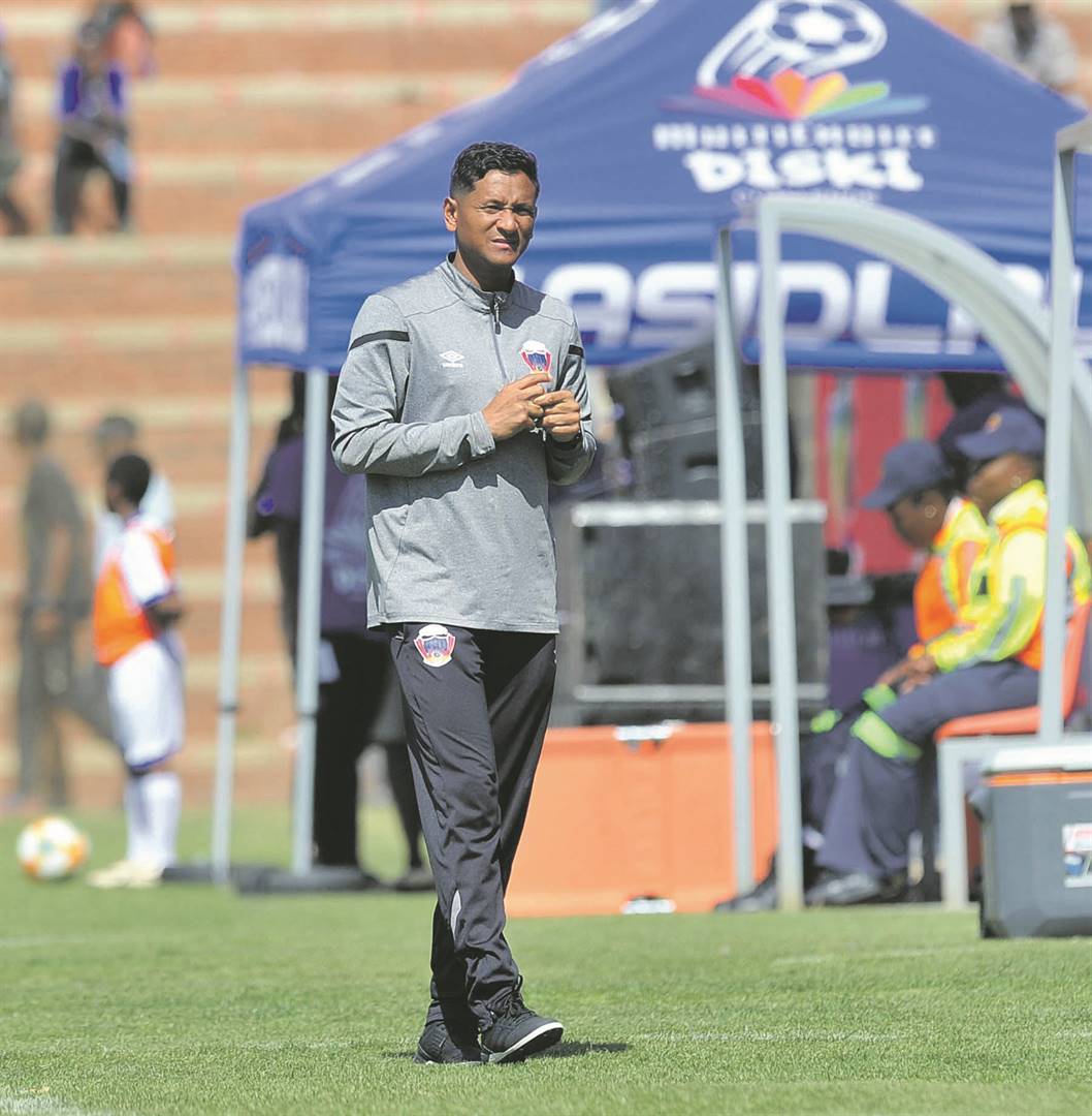  Chippa United’s latest head coach, Daine Klate Photo: Sydney Mahlangu / BackpagePix