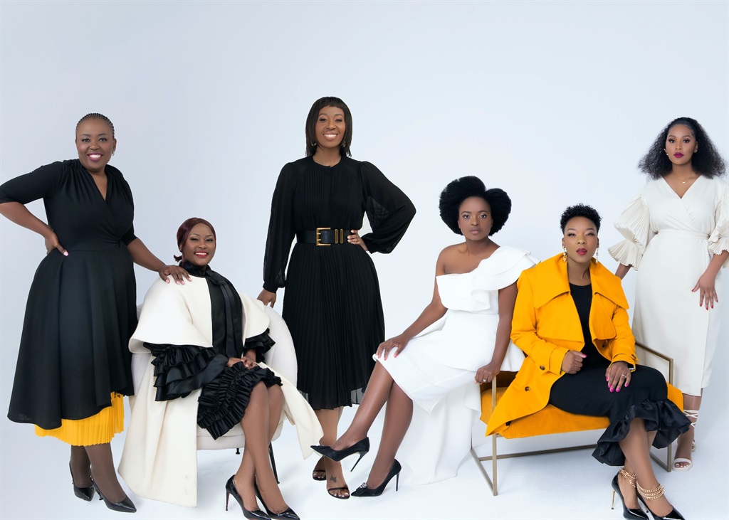 Veuve Clicquot Bold Woman Award: Gugu Sithole, Yolisa Tshabalala, Mathebe Molise, Londy Ngcobo, Phumzile Chifunyise and Mbali Sebapu. Image supplied by Avenue