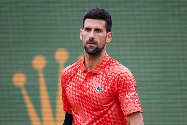 Novak Djokovic. (Photo by Marcio Machado/Eurasia Sport Images/Getty Images)
