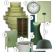 Green home decor items to shop now!