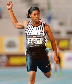 Caster Semenya is gradually rediscovering her old form

PHOTO: Roger Sedres / Gallo Images