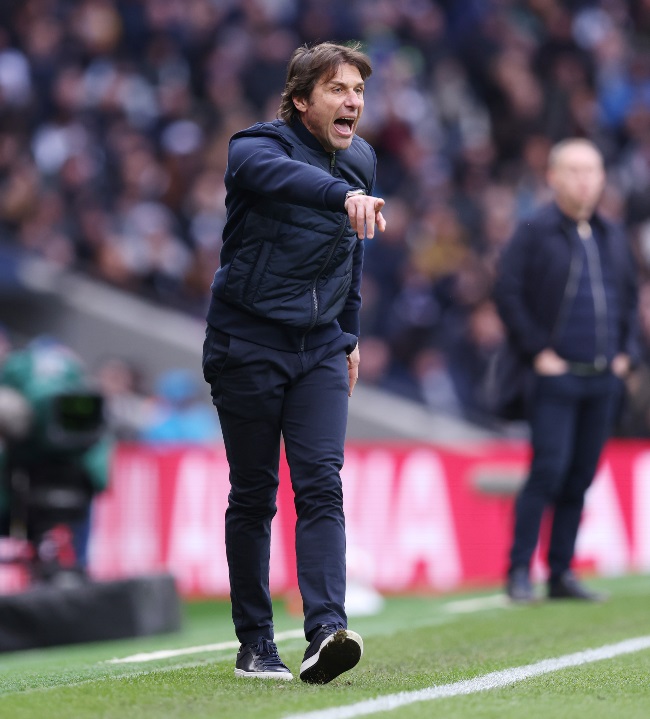 Spurs boss Conte hails hard-working attacking trio