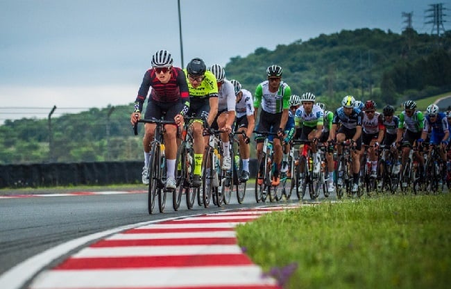 The 97km Virgin Active 947 Ride Joburg route features a tour of Johannesburg's most iconic sites and landmarks, including the Kyalami Grand Prix Circuit. (Photo: Virgin Active 947 Ride Joburg)