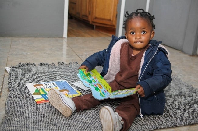 Lethukuthula Bengu loves reading and has read about four or five books so far. (PHOTO: Papi Morake)