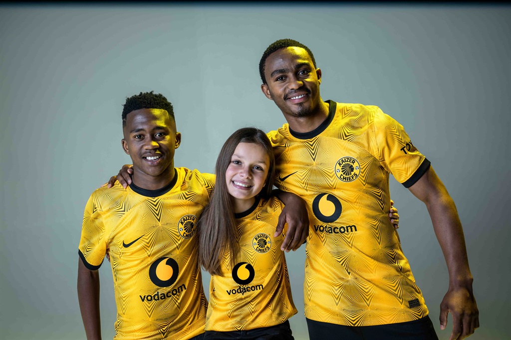 Kaizer Chiefs unveil their new jersey ahead of the coming