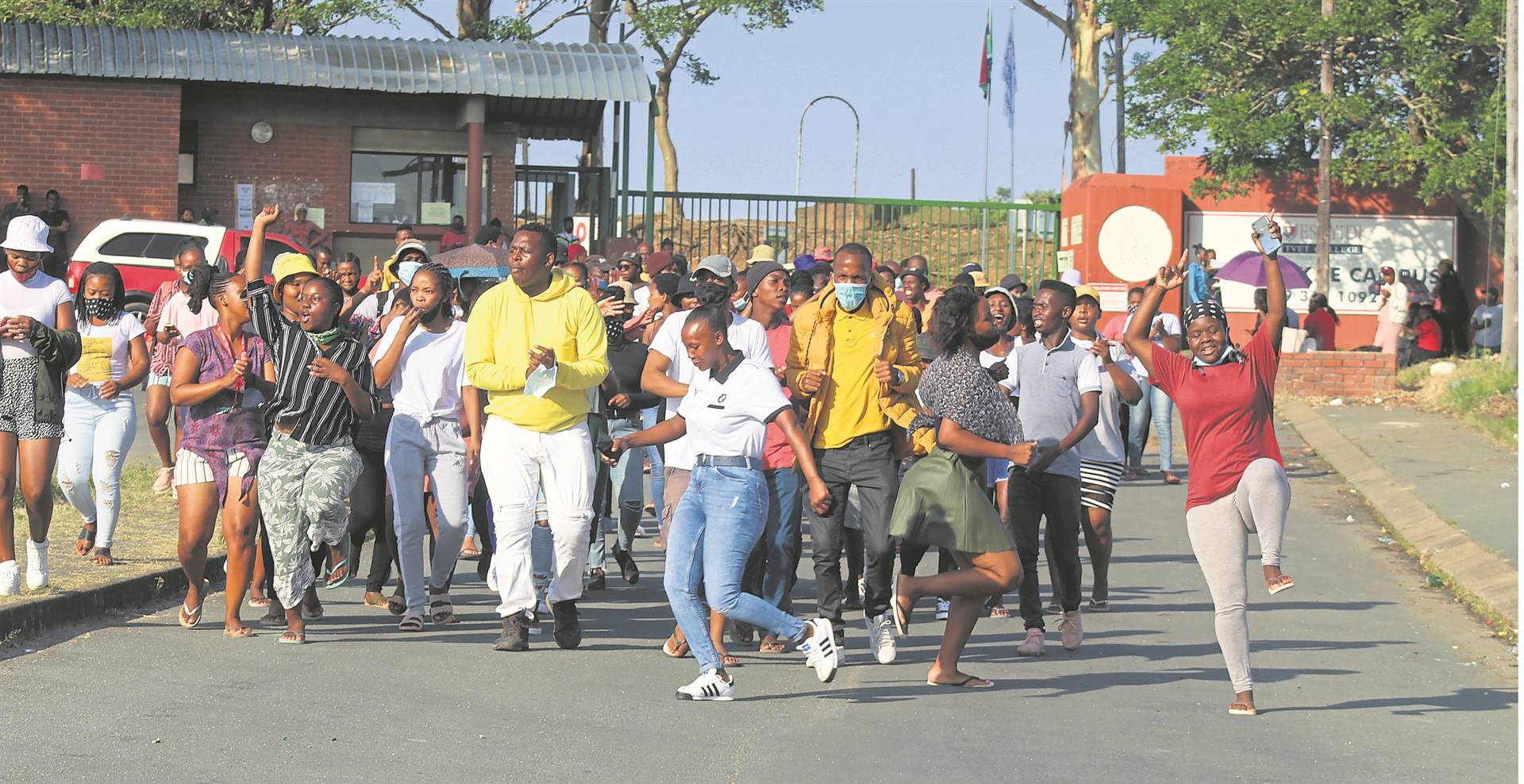  We Want Our Allowance In Full Say Protesting TVET Students Witness