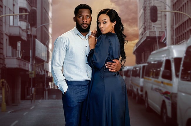 Kwenzo Ngcobo and Gaisang K Noge in The Wife.