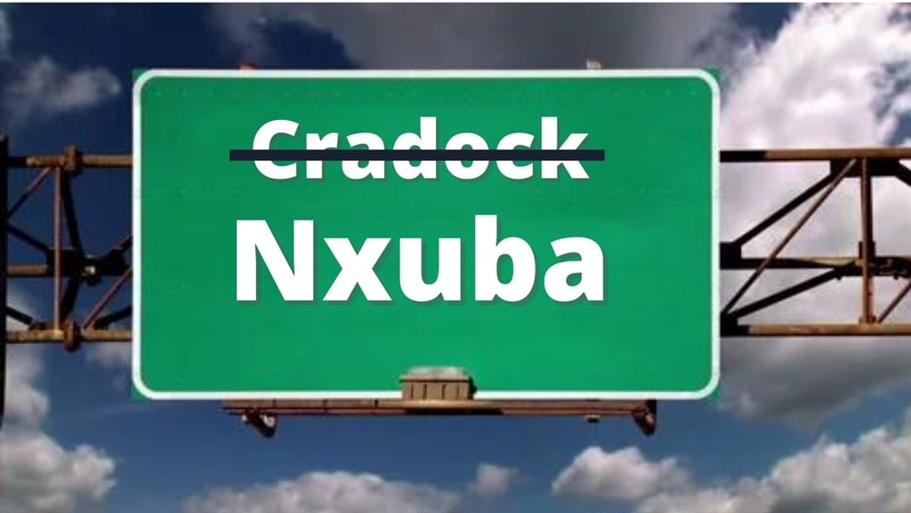 Cradock's name will change to Nxuba.
