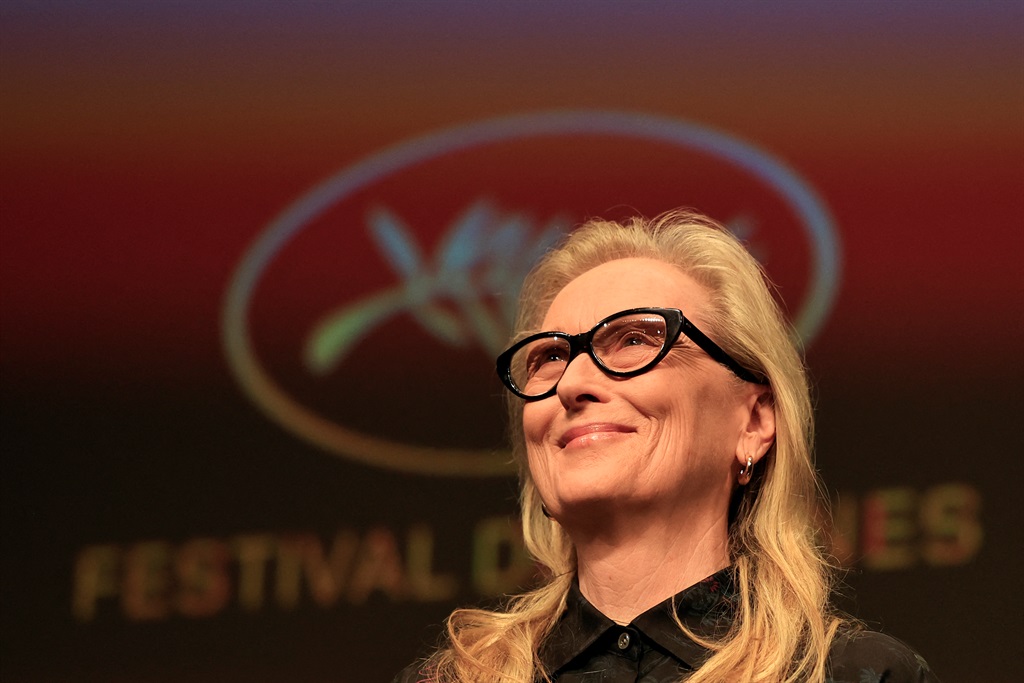 US actress Meryl Streep smiles as she arrives for a Rendez-Vous With Meryl Streep at the 77th edition of the Cannes Film Festival in Cannes, southern France, on 15 May 2024. (Valery Hache/AFP)