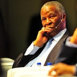 Former president Thabo Mbeki. (Picture: Theo Jephta)