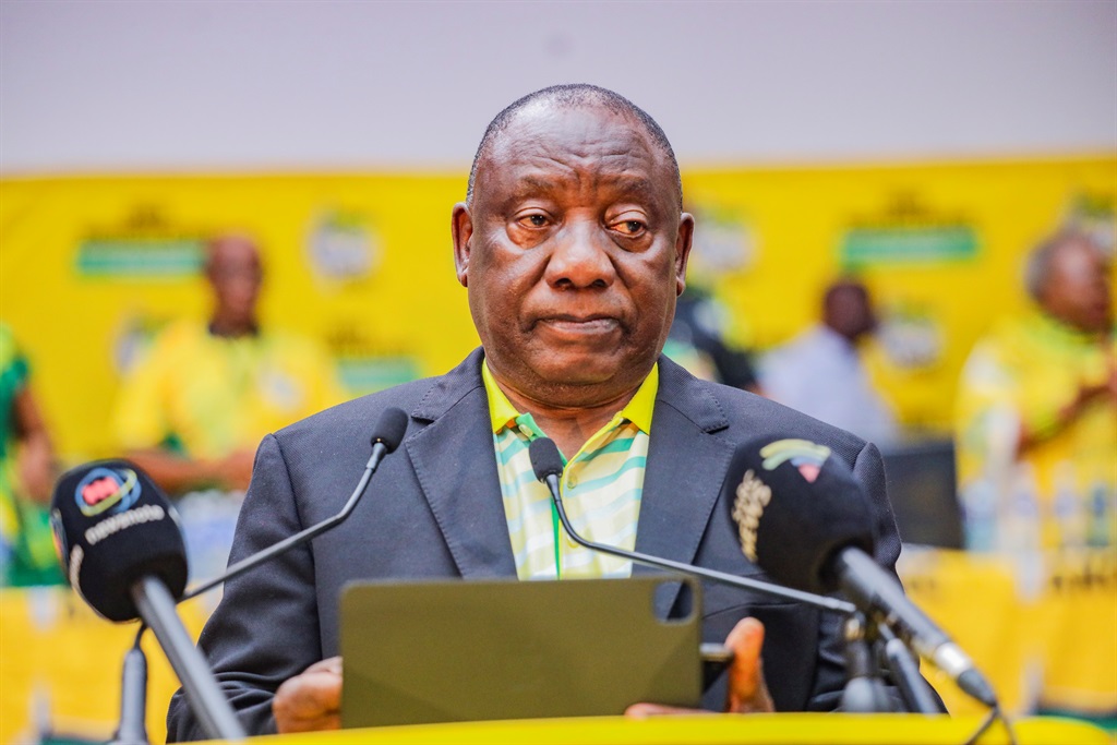 ANC president Cyril Ramaphosa. (OJ Koloti/Gallo Images)