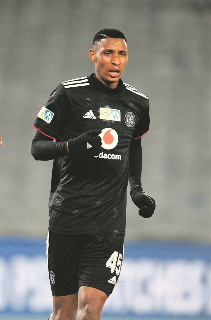 Vincent Pule of Orlando Pirates was allegedly hijacked and kidnapped.       Photo by Sydney Mahlangu/       BackPagePix/Gallo Images