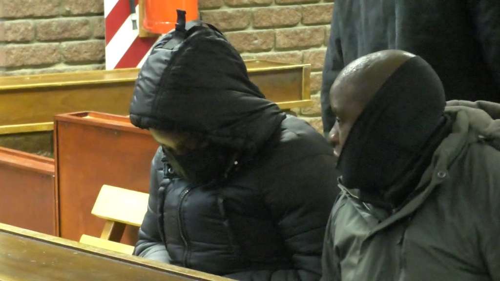 The alleged corruption accused Thabiso Benjamin Sekhosana and his daughter Dimakatso Sekhosana were realesed on R150 000bail each under house arrest conditions. Photo by Joseph Mokoaledi