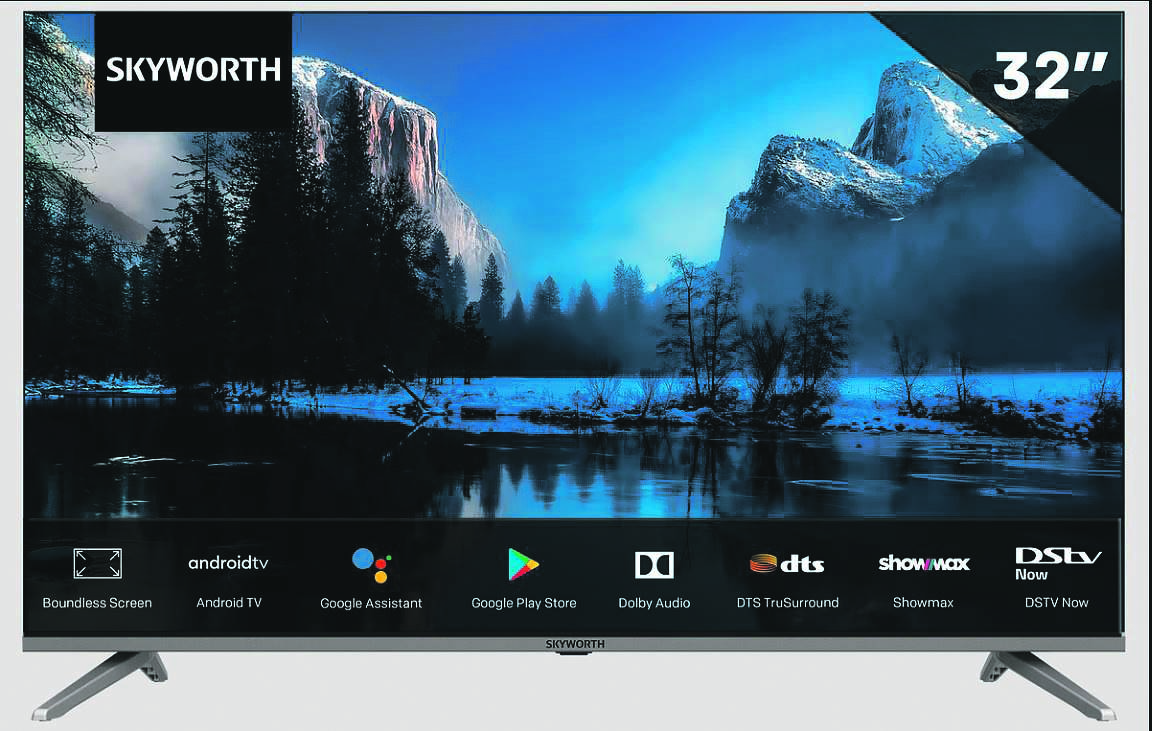 Skyworth Android TV takes your entertainment experience to the next level as it makes it easier to stream content.       Photo from Skyworth/Takealot