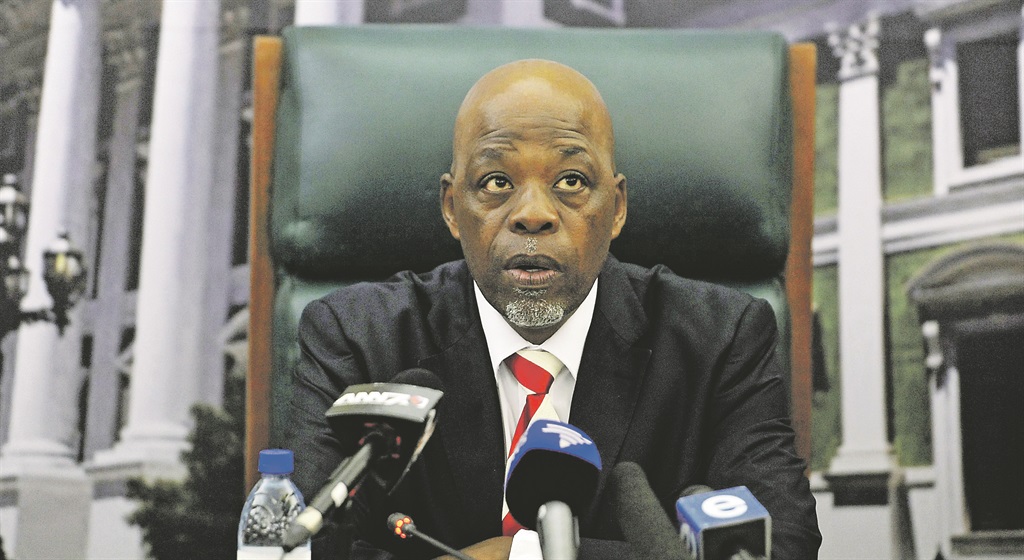 STONING THE MESSENGER Stone Sizani in 2014. He recently resigned to take up an ambassador’s post amid speculation that the ANC caucus was dissatisfied with the change in approach from the ANC towards paying for the upgrades to President Jacob Zuma’s home at Nkandla. Picture: Gallo Images / Foto24 / Leanne Stander 