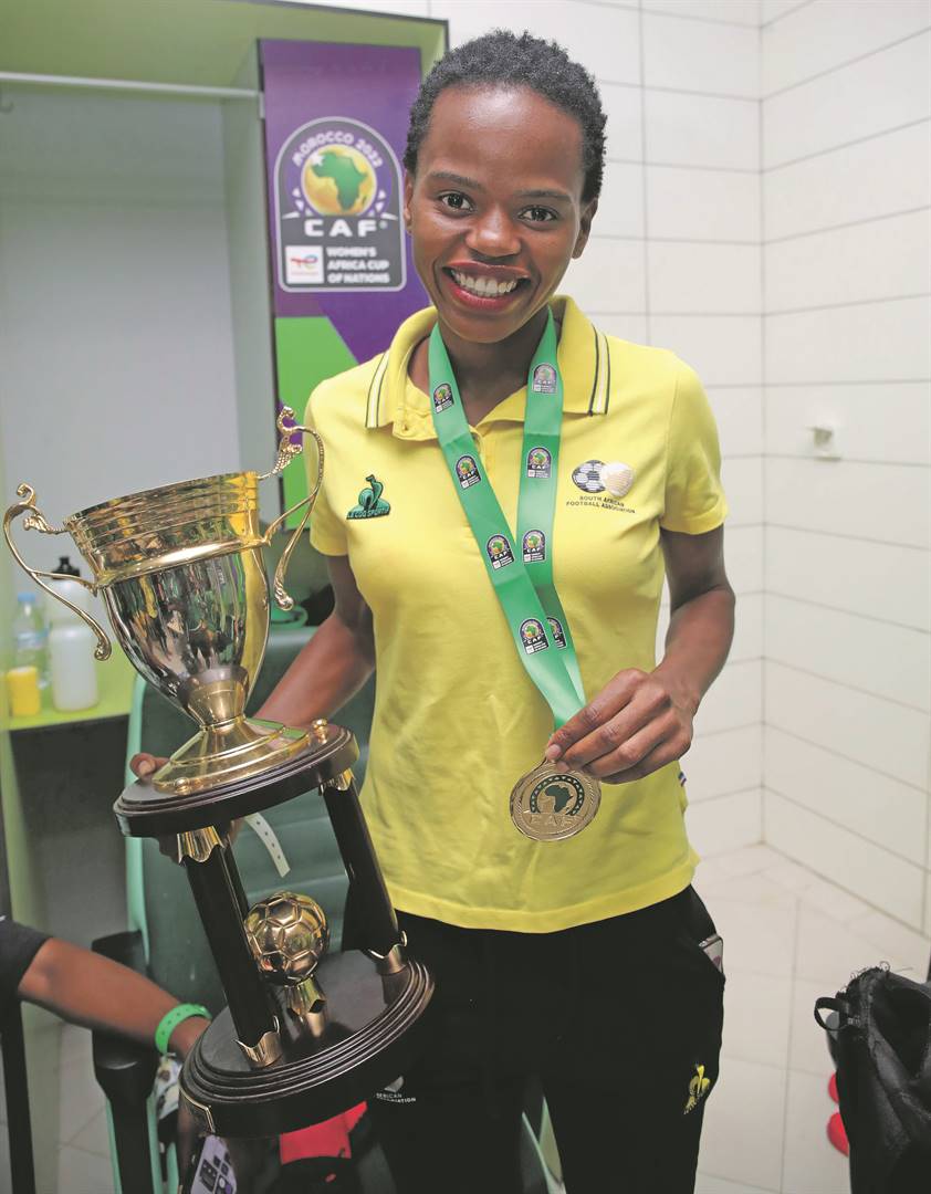 Hildah Magaia believes winning Wafcon with Banyana Banyana will open more doors for her career to blossom. Photo byBackpagePix